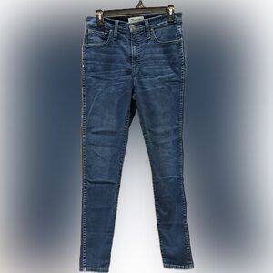 Madewell 10” High-Rise Skinny Jeans – Size 28 – Dark Wash, NWOT
